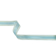 Baby Blue Woven Ribbon with Sheer Organza Borders - 0.75"