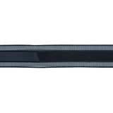 Eclipse Woven Ribbon with Sheer Organza Borders - 0.75"