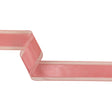 Bubblegum Woven Ribbon with Sheer Organza Borders - 1.5"