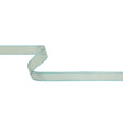 Sky Blue Shimmering Organza Ribbon with Woven Edges - 0.75"