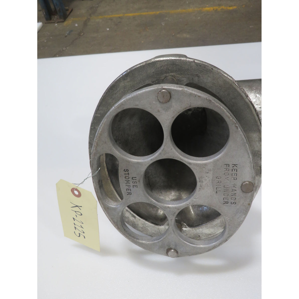 Hobart 00-085386 Chopper Funnel Cylinder & Guard Assembly, Used Great Condition