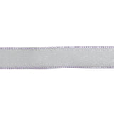 Lavender Shimmering Organza Ribbon with Woven Edges - 0.75"