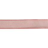 Bubblegum Shimmering Organza Ribbon with Woven Edges - 0.75"