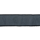 Navy Shimmering Organza Ribbon with Woven Edges - 1.125"