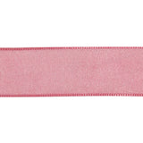 Hot Pink Shimmering Organza Ribbon with Woven Edges - 1.125"