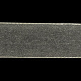 Cannoli Cream Shimmering Organza Ribbon with Woven Edges - 1.5"