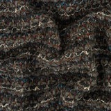 Raven, Gray and Multicolor Striped Chunky Wool Knit