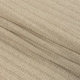 Italian White and Silver Metallic Stretch Rayon 5x3 Rib Knit