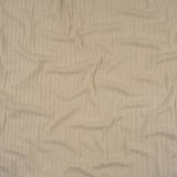 Italian White and Silver Metallic Stretch Rayon 5x3 Rib Knit