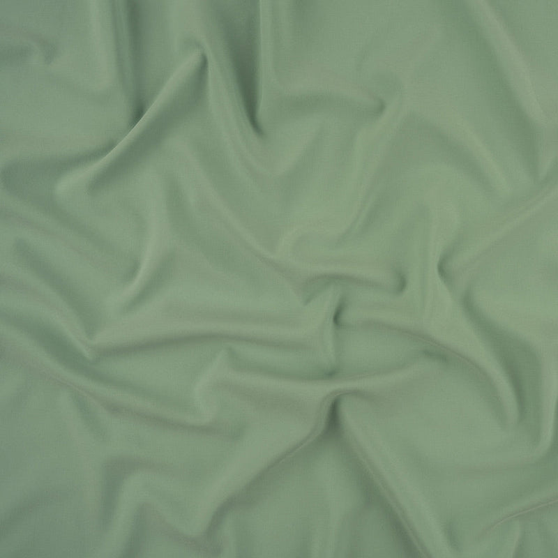 Celadon Green Stretch Polyester Suiting