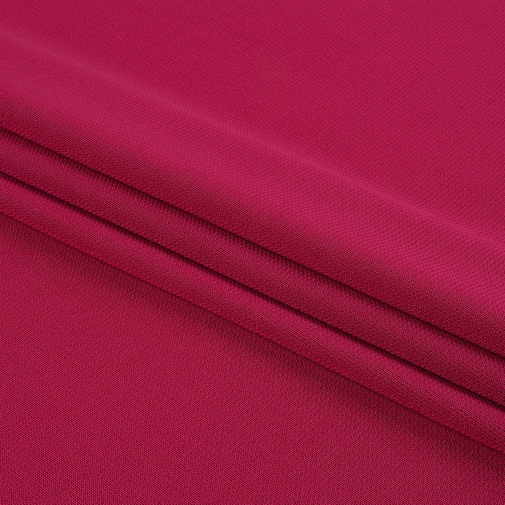 Fuchsia Rayon Crepe Knit