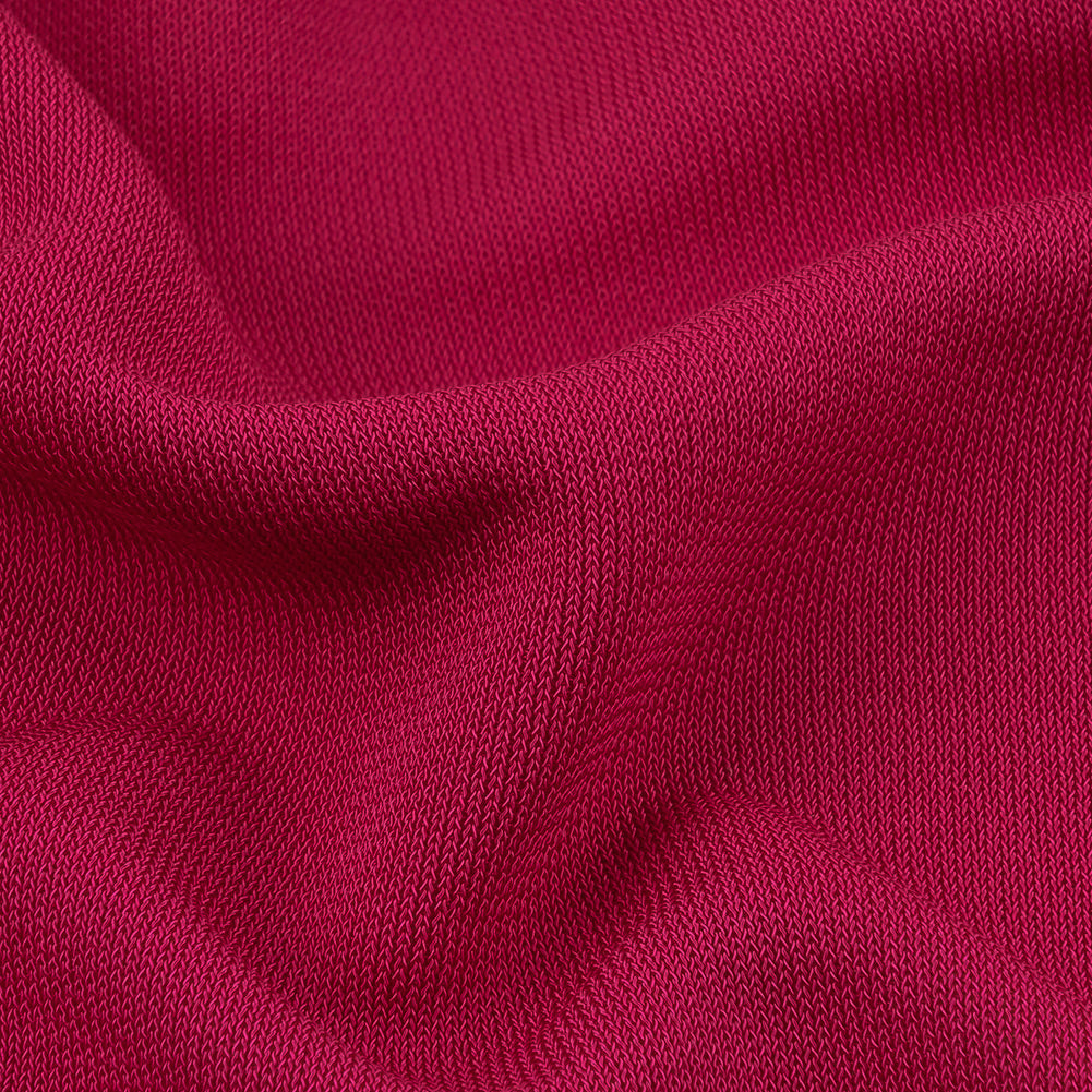 Fuchsia Rayon Crepe Knit