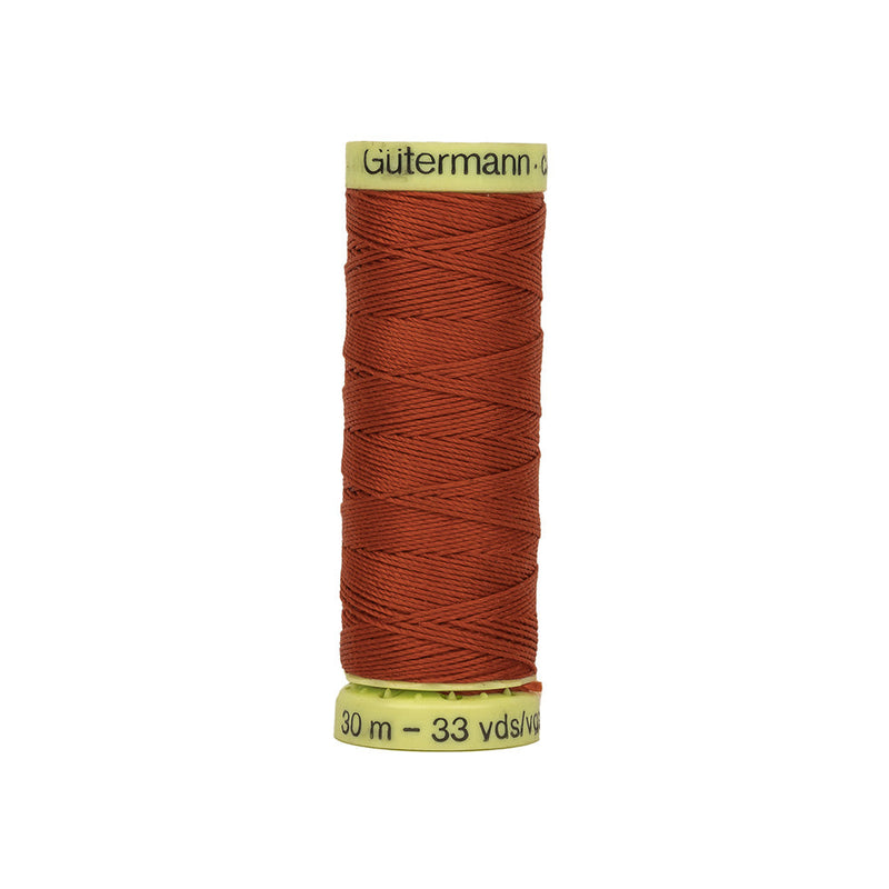 Gutermann Heavy Duty Top Stitch Thread 30m - 569 Henna