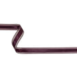 Sunset Purple Woven Ribbon with Sheer Organza Borders - 0.75"
