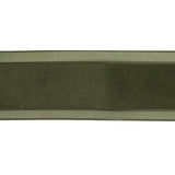Cypress Woven Ribbon with Sheer Organza Borders - 1.5"
