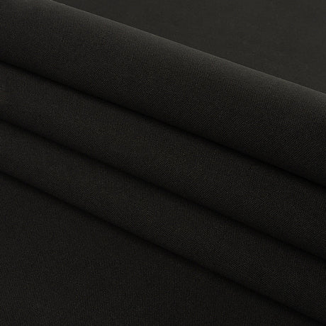 Black Tactile Neoprene Twill