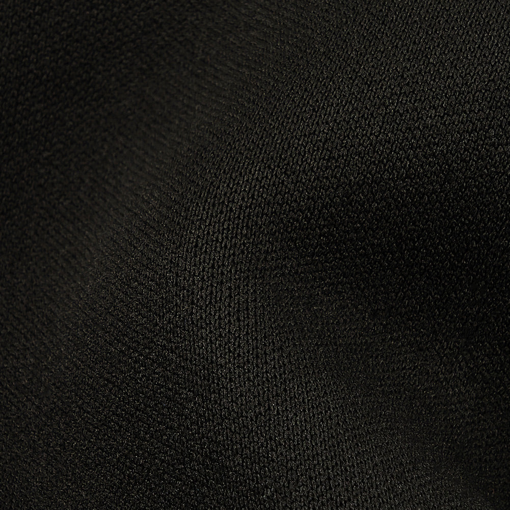 Black Tactile Neoprene Twill