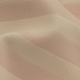 Italian Heavenly Pink Tone on Tone Striped Stretch Polyester and Viscose Double Cloth