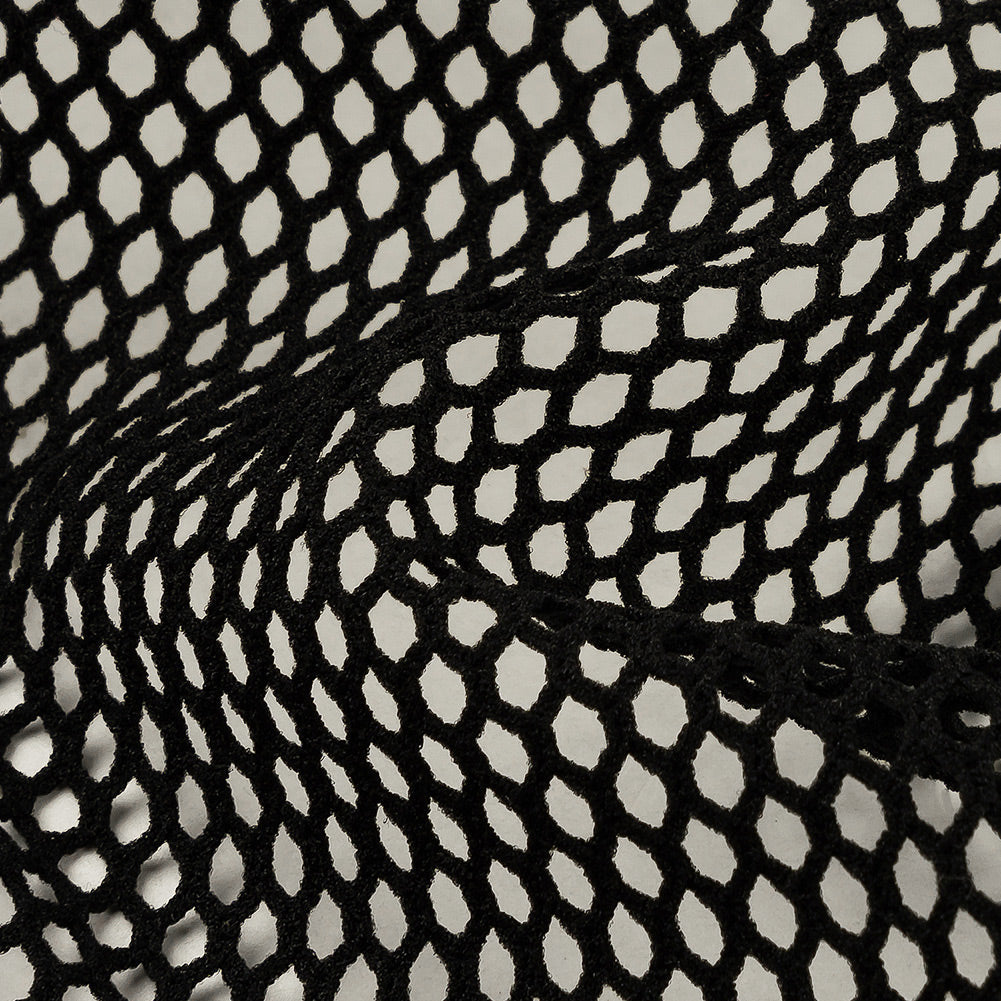 Black Polyester Stretch Fish Net