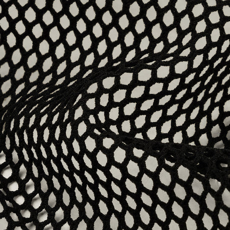 Black Polyester Stretch Fish Net