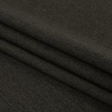 Heathered Gray Wool Twill Suiting