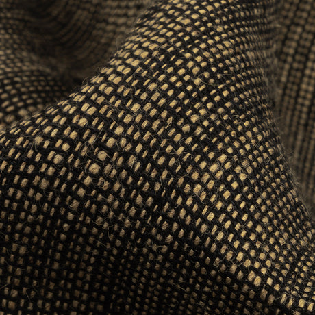 Beige and Navy Linen and Rayon Tweed