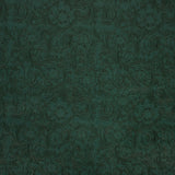 Vintage-Look Floral Embossed Vinyl - Pine Green - Wynonna Collection