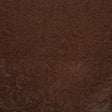 Vintage-Look Floral Embossed Vinyl - Brown - Wynonna Collection