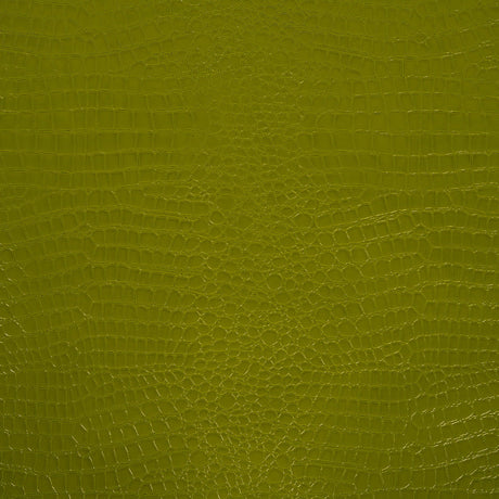 Faux Crocodile Patent Leather - Avocado - Brisbane Collection