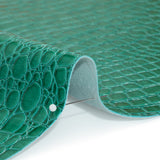 Faux Crocodile Patent Leather - Jungle - Brisbane Collection