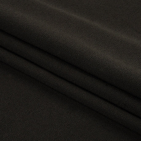 Italian Black Lightweight Rayon Crepe