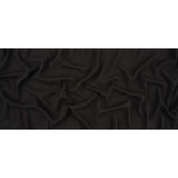 Italian Black Lightweight Rayon Crepe