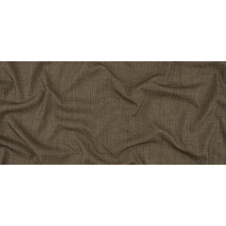 Italian Black and Beige Tweedy Stretch Wool and Silk Woven