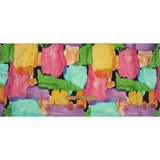 Stretch Cotton Poplin Print - Phantom Black and Rainbow Abstract - Mood Exclusive Color Fields
