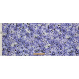 Stretch Cotton Poplin Print - Blue Floral - Mood Exclusive Freya's Passion