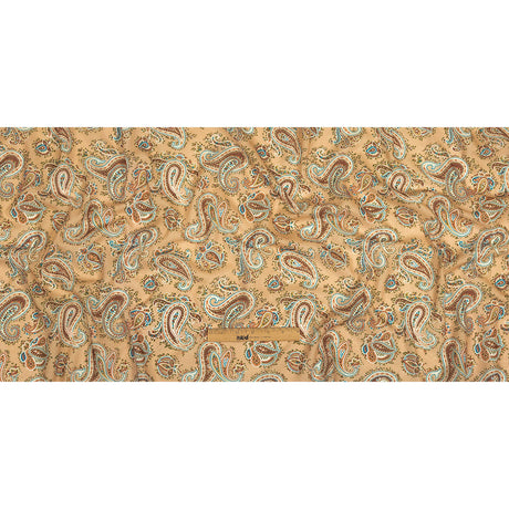 Mood Exclusive Toasted Almond Peacock Revolution Cotton Gauze