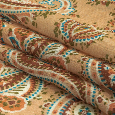 Mood Exclusive Toasted Almond Peacock Revolution Cotton Gauze