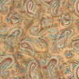 Mood Exclusive Toasted Almond Peacock Revolution Cotton Gauze