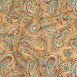 Mood Exclusive Toasted Almond Peacock Revolution Cotton Gauze