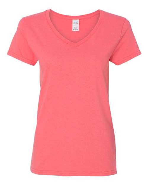 Gildan Women's Heavy Cotton V-Neck T-Shirt