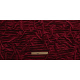 Pleated Velour - Wine - Tver Collection