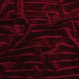 Pleated Velour - Wine - Tver Collection