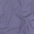 Red, White and Blue Checked Diamond Dots Cotton Jacquard