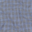 Blue, Star White and Caviar Basketweave Slubbed Cotton Woven