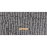 Black Onyx, Red and White Subtle Plaid Cotton Poplin