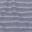 Blue and White Diamond Stripes and Checks Cotton Jacquard