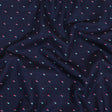 Evening Blue, Pink and Dusty Turquoise Squares Cotton Jacquard Shirting