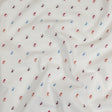 Orange, Pink and Blue Little Paisleys Cotton Jacquard Shirting