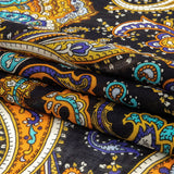 Gauzy Cotton Voile - Midnight Navy, Hawaiian Sunset and Limoges Paisley - Deadstock