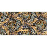 Gauzy Cotton Voile - Midnight Navy, Hawaiian Sunset and Limoges Paisley - Deadstock